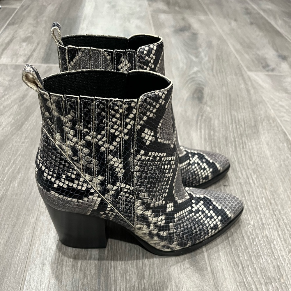 Marc Fisher snakeskin Alva bootie -7